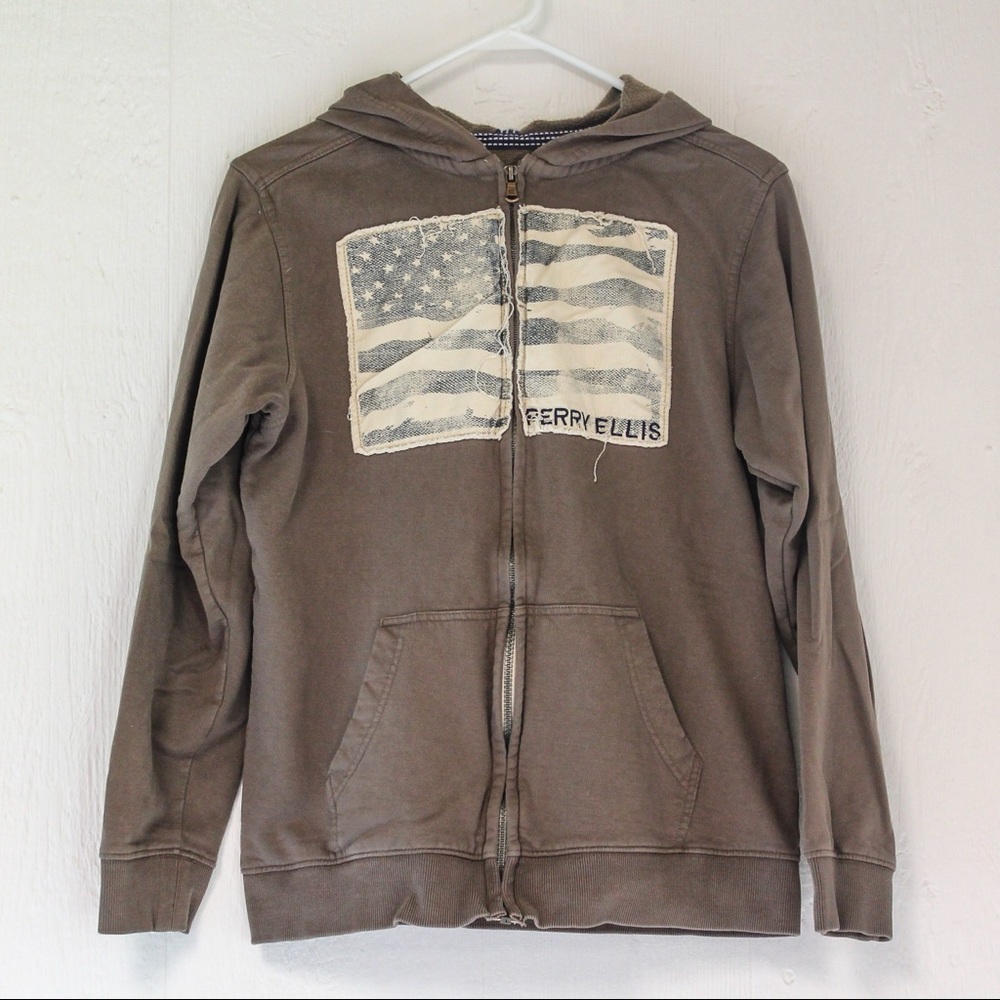 Boys PERRY ELLIS Zipper Hoodie XLARGE 18/20